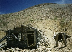 Abandoned Mine near Baldy Summit